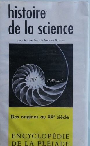 Histoire science des - histoire, la