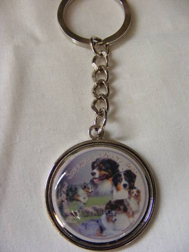 Porte clés métal chien - porte-clés,