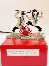 PIXI DUPONT DUPOND AU CRABE LE TRESOR DE RACKHAM LE ROUGE. 4509 HERGÉ 1990