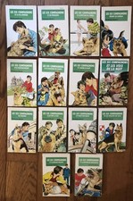 Lot  14 livres de la bibliothèque verte LES SIX COMPAGNONS Hachette P J BONZON