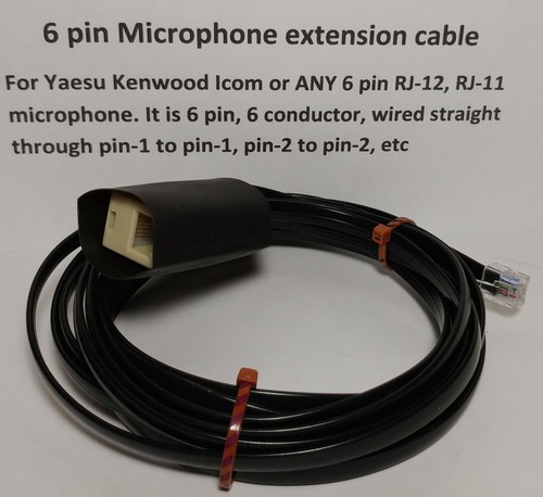 Microphone extension cable - microphone, 6