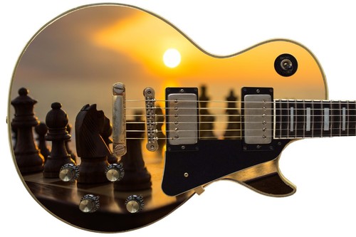 Guitar skin axe - skin, wrap