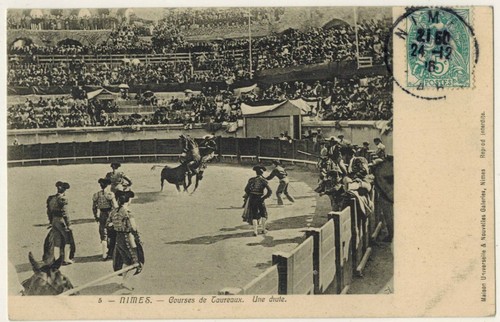 1907 carte postale animée - 1907-carte,