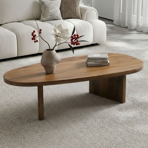 Table basse ovale manguier - en,