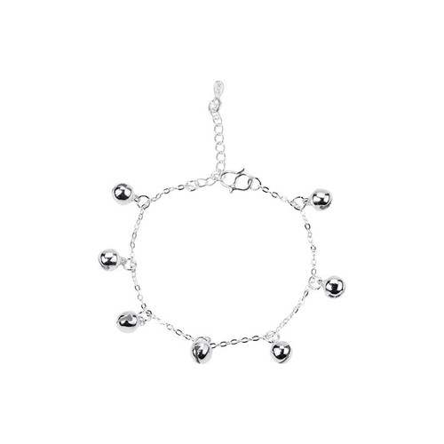 Bracelet argent grelots - argent,