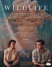 CAREY MULLIGAN & PAUL DANO Authentic Hand-Signed "WILDLIFE" 11x14 Photo JSA COA