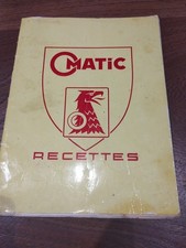 MATIC RECETTES Livret du Robot