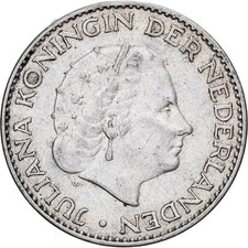 Pays-Bas, Juliana, 1 Gulden