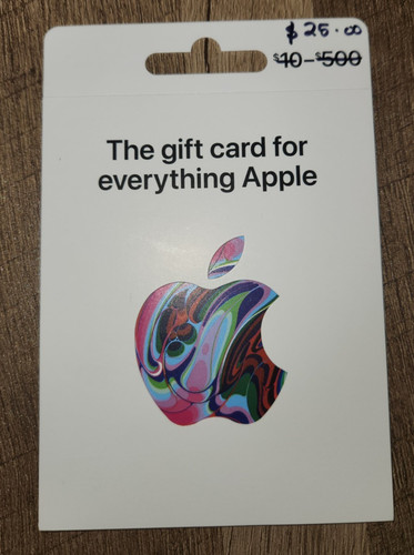 Usd apple gift - 25,