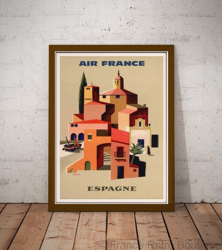Affiche poster air france - affiche-poster,
