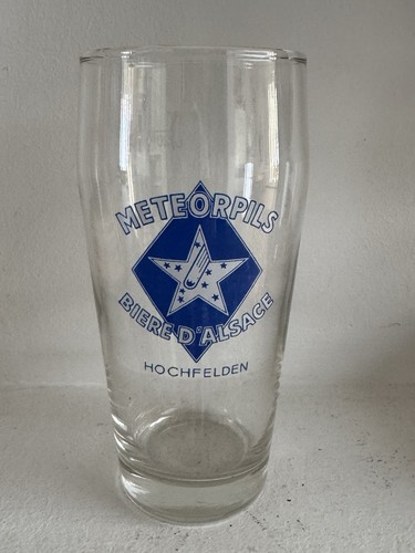 Ancien verre bière - verre, à
