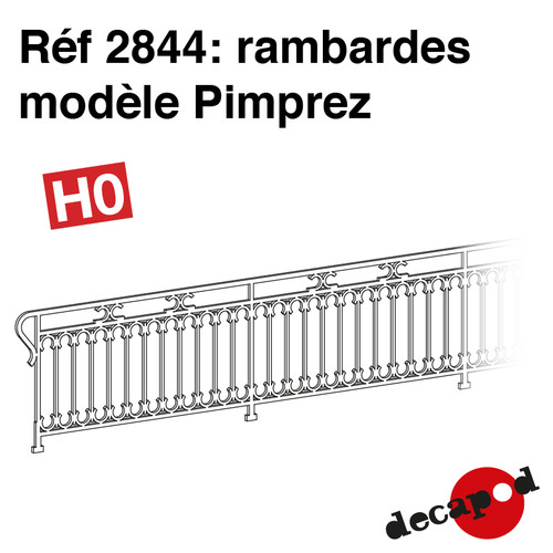 Rambardes modèle pimprez - modèle,