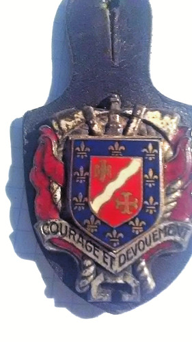 Insigne pucelle pompier - insigne,