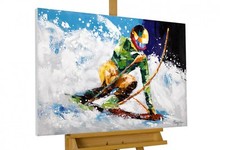 Peinture acrylique 'Ride in