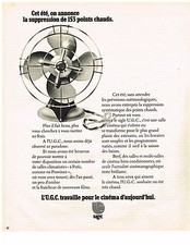 PUBLICITE  1974    UGC  travaille pour le cinéma