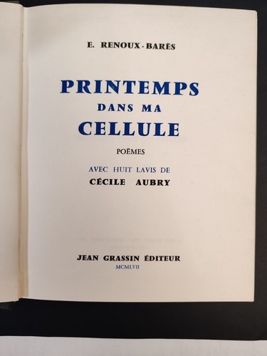 Printemps dans cellule - printemps,