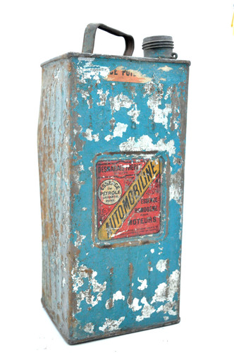 Ancien bidon essence - ancien, d'essence