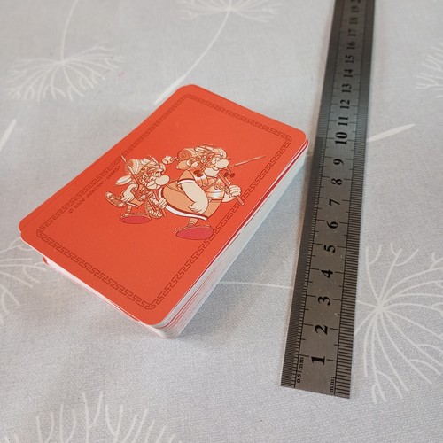 Asterix jeu cartes dos - jeu,