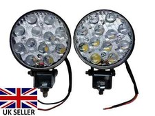 2x 3.25 " Noir avec Blanc Lentille Projecteurs Pour BMW Mini MK1