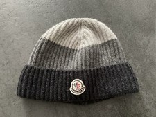 Moncler Grey Wool Hat