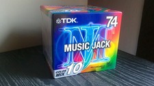 10 Minidisc TDK Music Jack