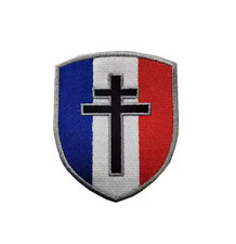 Ecusson patch france croix - france, de