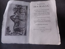 PICHARD  MANUEL DES HARAS 1812 / RACES CHEVAUX EQUITATION ELEVAGE