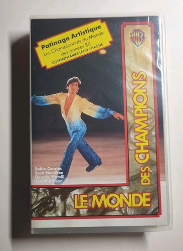Cassette vidéo vhs patinage - vidéo,
