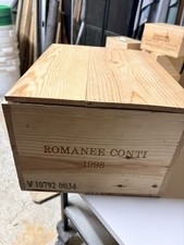 Caisses Romanée Conti Vide