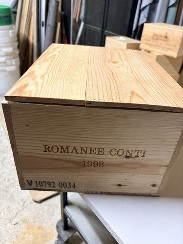 Caisses romanée conti - caisses, vide