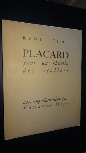 Envois rené char - envois,