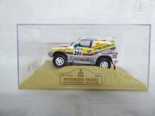 NOREV - 1/43 - PARIS DAKAR - MITSUBISHI - PAJERO - 4X4 - FONTENAY - 1998 - N°206