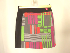 Jolie Jupe "MISS CAPTAIN" courte évasée imprimé Taille: M FR38 US6 UK10 EU36