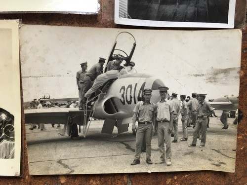 Ww2 ancienne photo avion - ancienne,