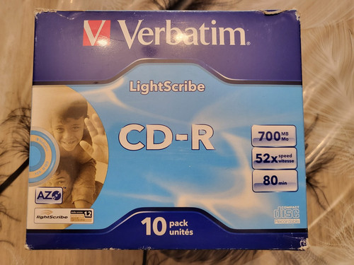Verbatim pack 10 cd - de, cd-r