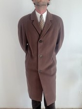 Manteau vintage Marlsbro Fine Line, laine Crombie, élégant et intemporel