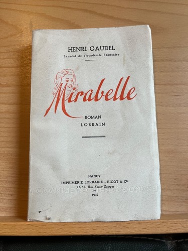 Henri gaudel mirabelle roman - mirabelle,