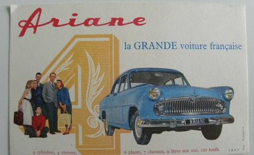 Brochure feuille simca - 1,