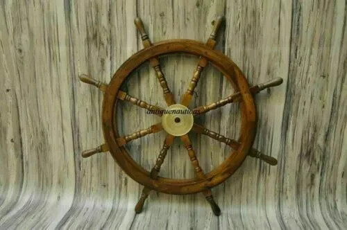 Volant bateau bois - bois, de