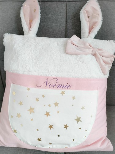 Coussin lapin range - coussin,