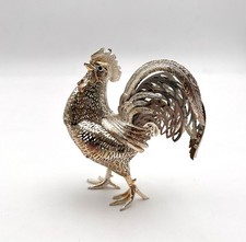 sculpture coq en métal