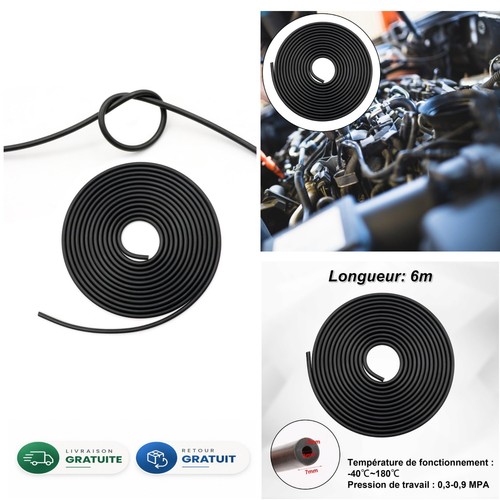 Zocone tuyau silicone 3mm - 3mm, 6m