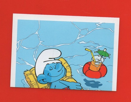 Les schtroumpfs carte - -,