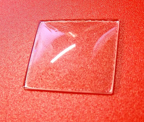 Verre montre rectangle 21 - rectangle, x