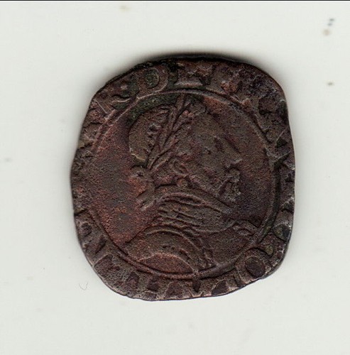 Henri iii double tournois 1586 - henri,