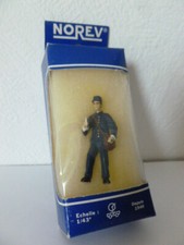 diorama ambiance NOREV FACTEUR POSTE PTT en plomb Bte  1.43 no dinky cij JRD