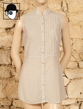 CHEMISE TUNIQUE « TRUSSARDI - JEANS » - UK 10 / US 6 / FR 38