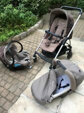 Poussette Trio et plus bebe confort marron