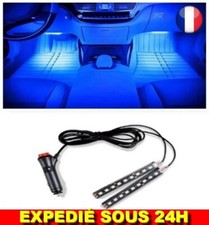 ✅ Lumière Pied Voiture Eclairage Intérieur Lumière LED Auto Allume Cigare Tuning