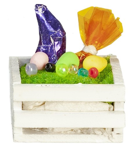 Poupées maison blanc pâques - maison,